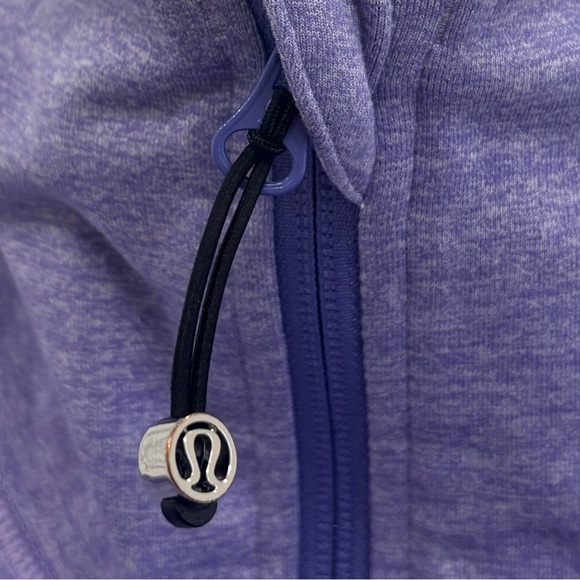 Lululemon In Stride Jacket Size 2 In Heathered Pigment Blue Purple - Picture 4 of 7